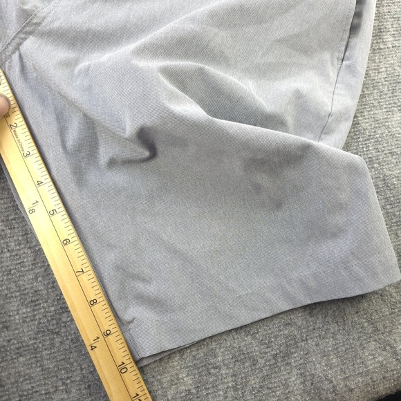 Travis Mathew Golf Shorts 38 Gray Solid 10" Inseam Performance Stretch - Picture 8 of 9